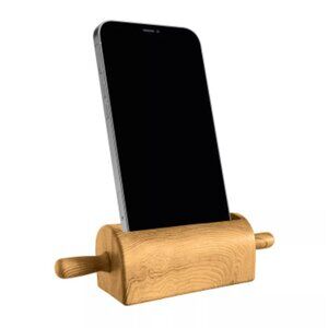 NIB ROLLING PIN CELL PHONE STATION